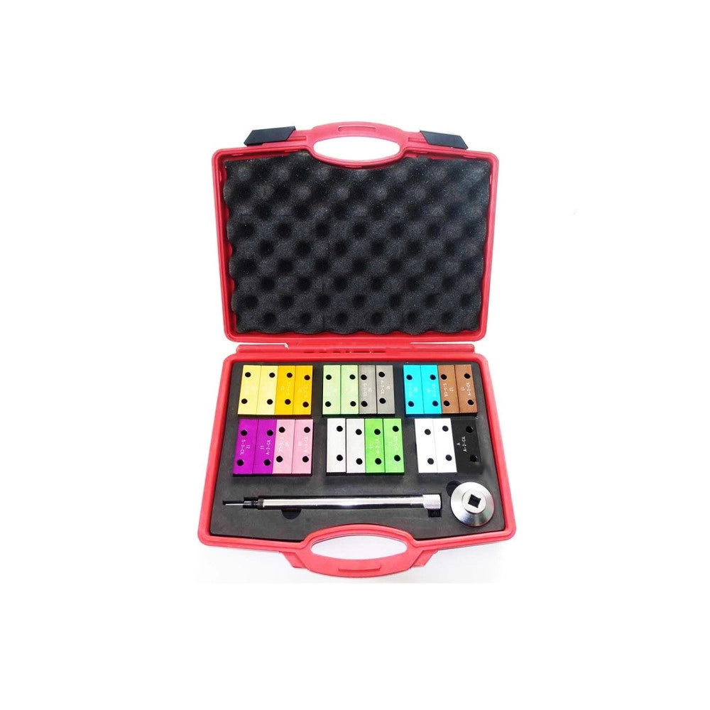 Trade Shop - Kit Regolazione Messa In Fase Motori Albero A Camme 25 Pz Cinghia Distribuzione -
