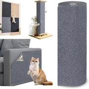 Matto Autoadesivo per Gatti 150 x 30 cm - Grigio Chiaro