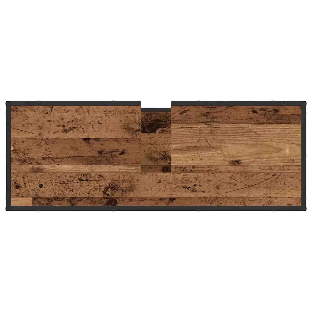 Mobile da Bagno Legno vecchio 90 x 33 x 60 cm Legno multistrato 883617
