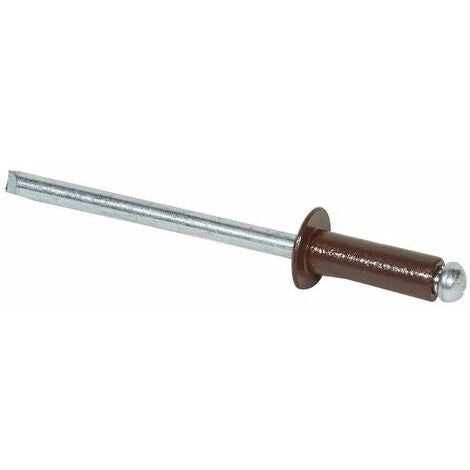 RIVETTO A STRAPPO 'TESTA DI MORO' 4,0x10 mm - 100 pezzi- TECFI