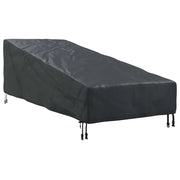 Copertura per mobili da esterno Nero 203 x 81 x 63 cm