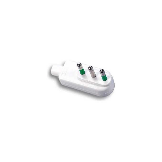 FANTON 80030 presa elettrica Tipo L Bianco 2P+E