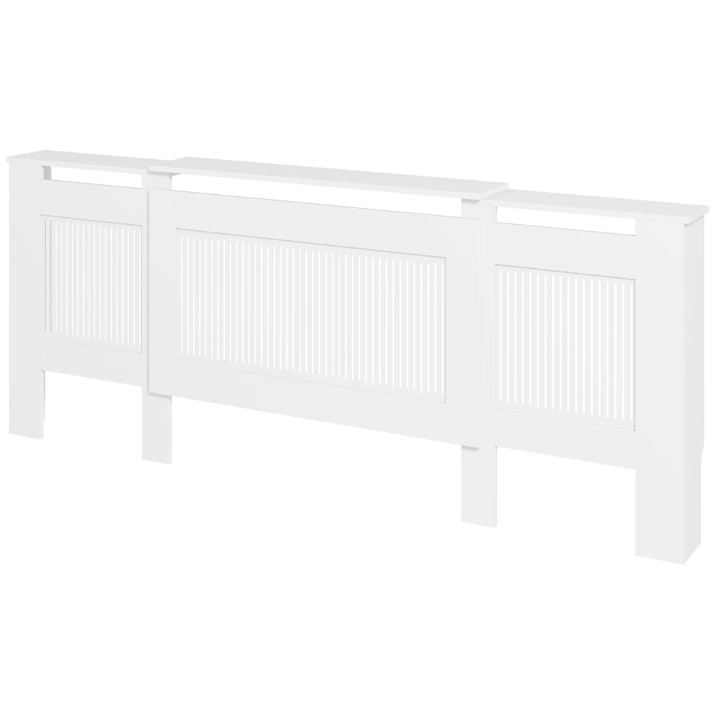 Copritermosifone ¨C Minimal ¨C Bianco, MDF, 125-201 cm