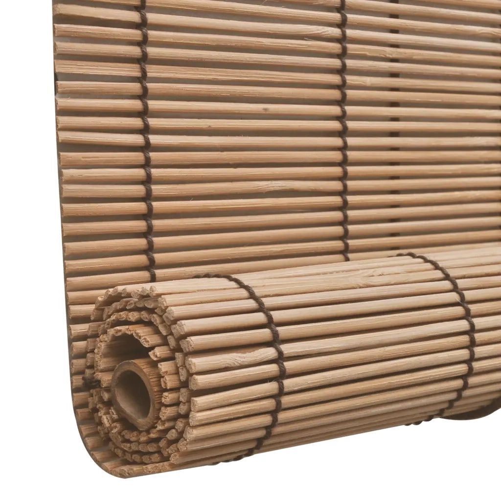Tenda Avvolgibile in Bamb¨´ 100x220 cm Marrone