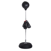 Sacco da boxe regolabile in altezza 4 livelli 126-144 cm ¨C Minimal ¨C nero