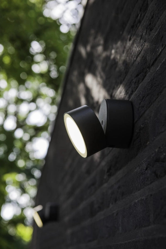 Plafoniera esterna LED Lutec Trumpet antracite IP54