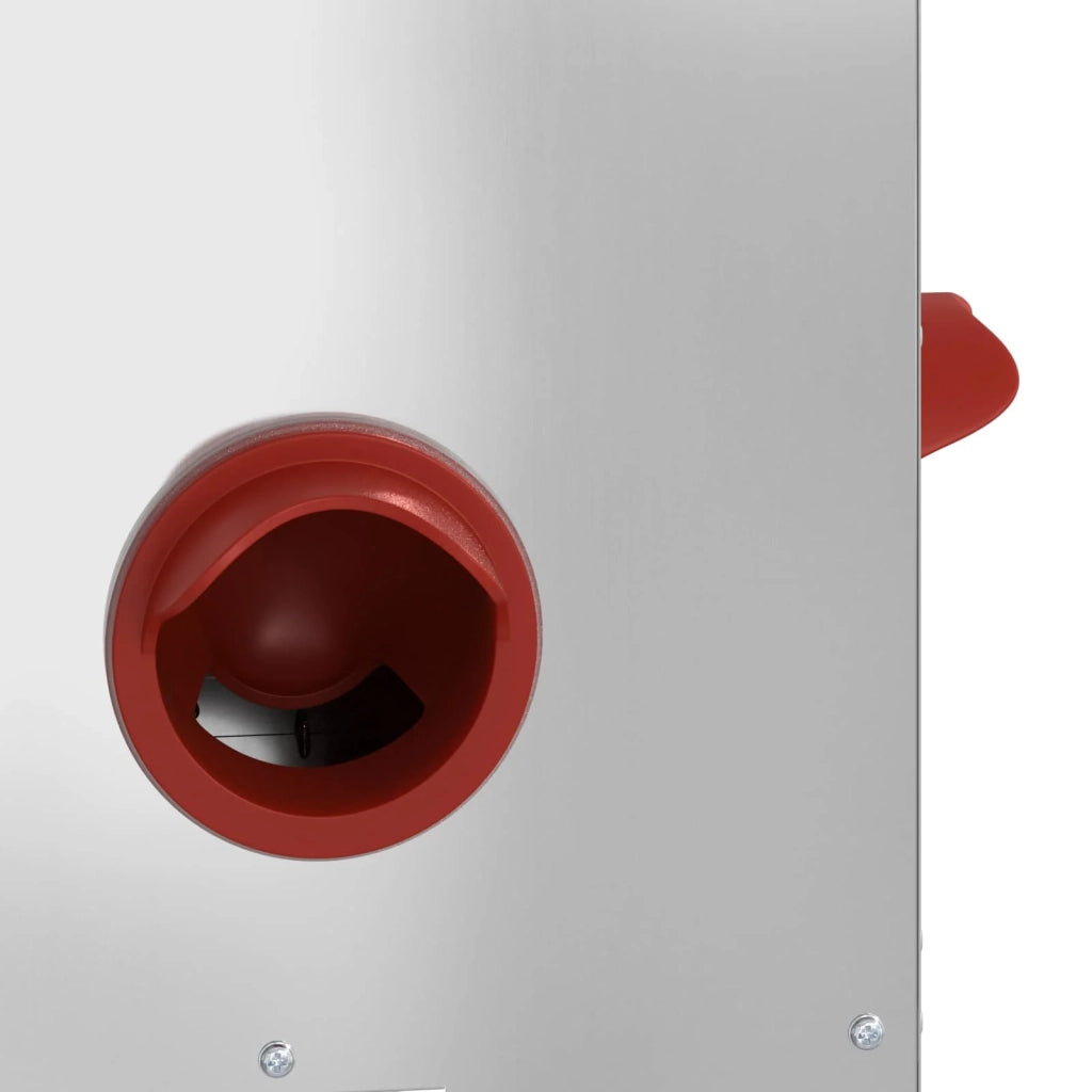 Feeder per pollo 2 pcs Argento 40,5 x 25 x 38 cm 879986