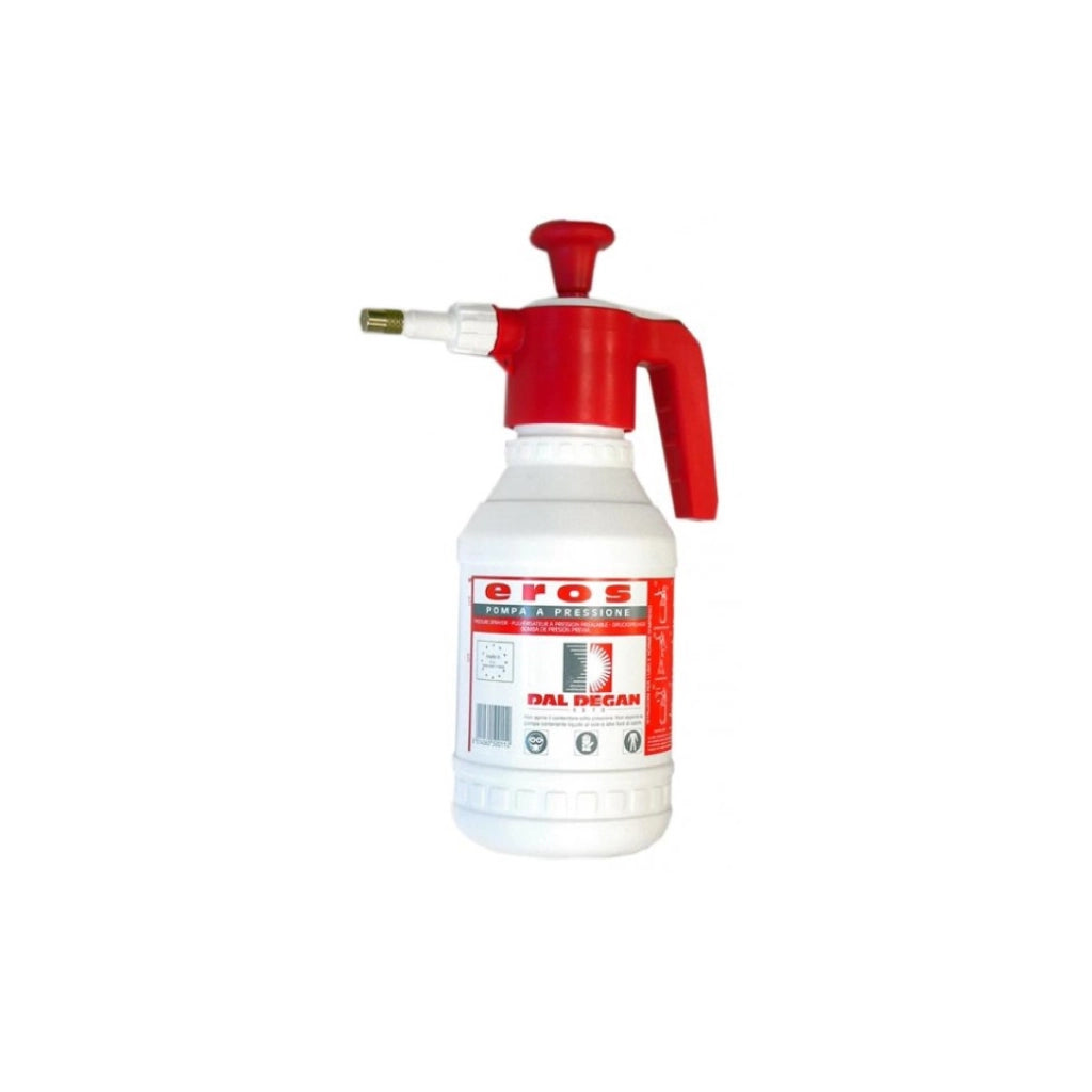 Pompa a pressione EROS pvc capacità 2 lt casa giardino ugello ottone DAL DEGAN