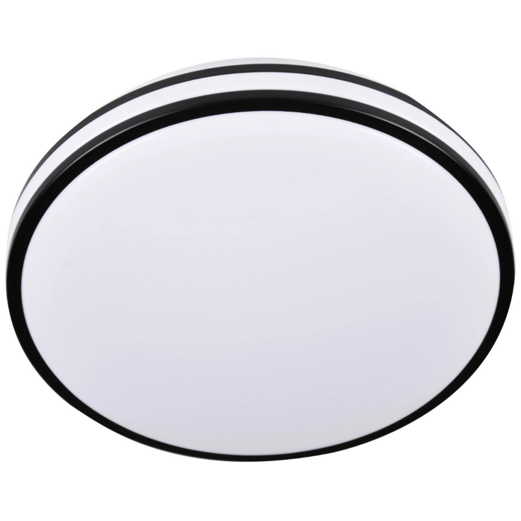 Plafoniera LED Polux Orbit nera 38cm 24W 4000K 2600lm