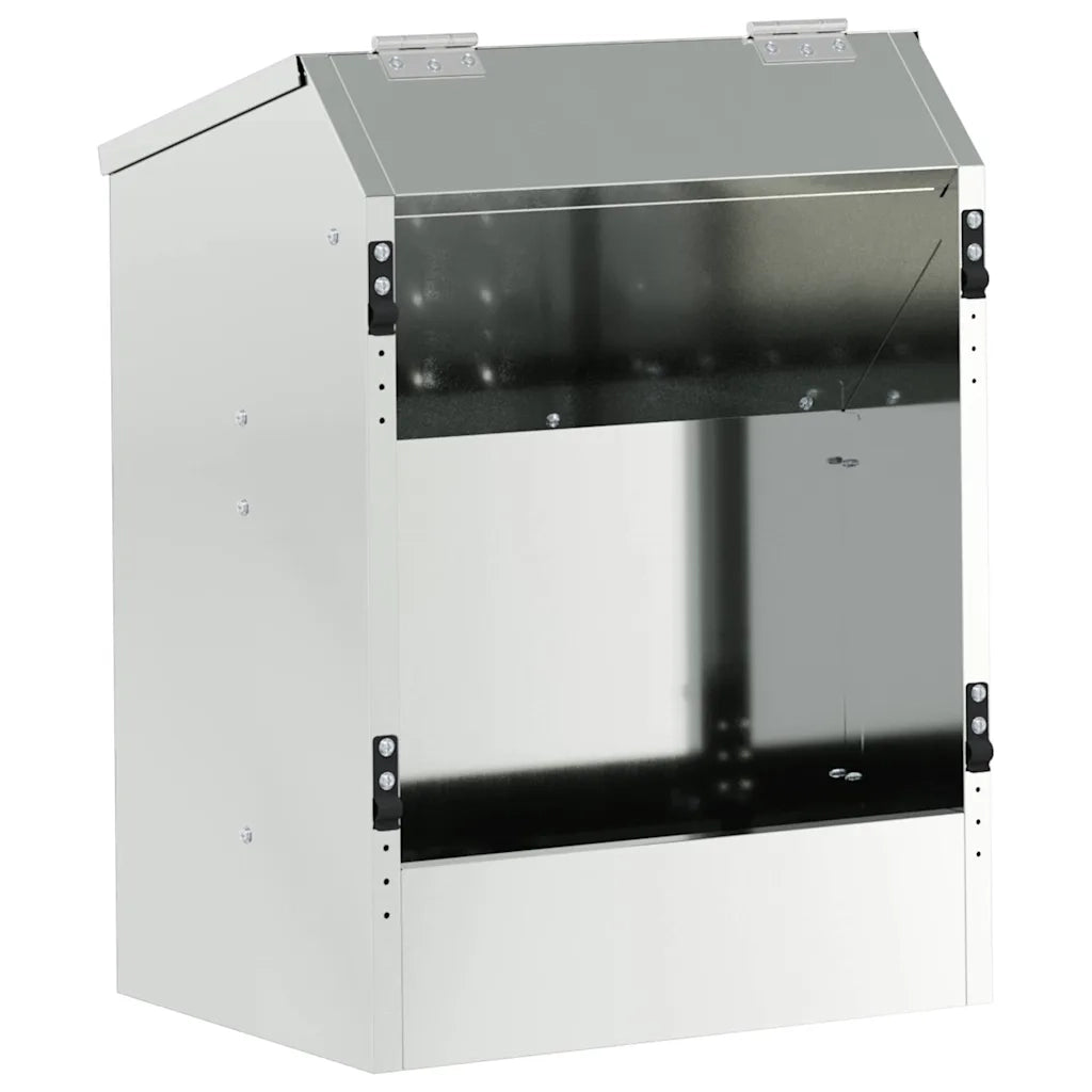 Mangiatore per conigli Argento 64.5 x 25.5 x 45.5 cm 874593