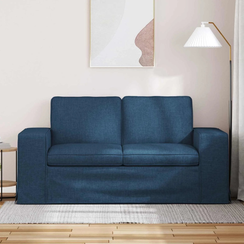 Divano Blu 162 x 80 x 82 cm Tessuto
