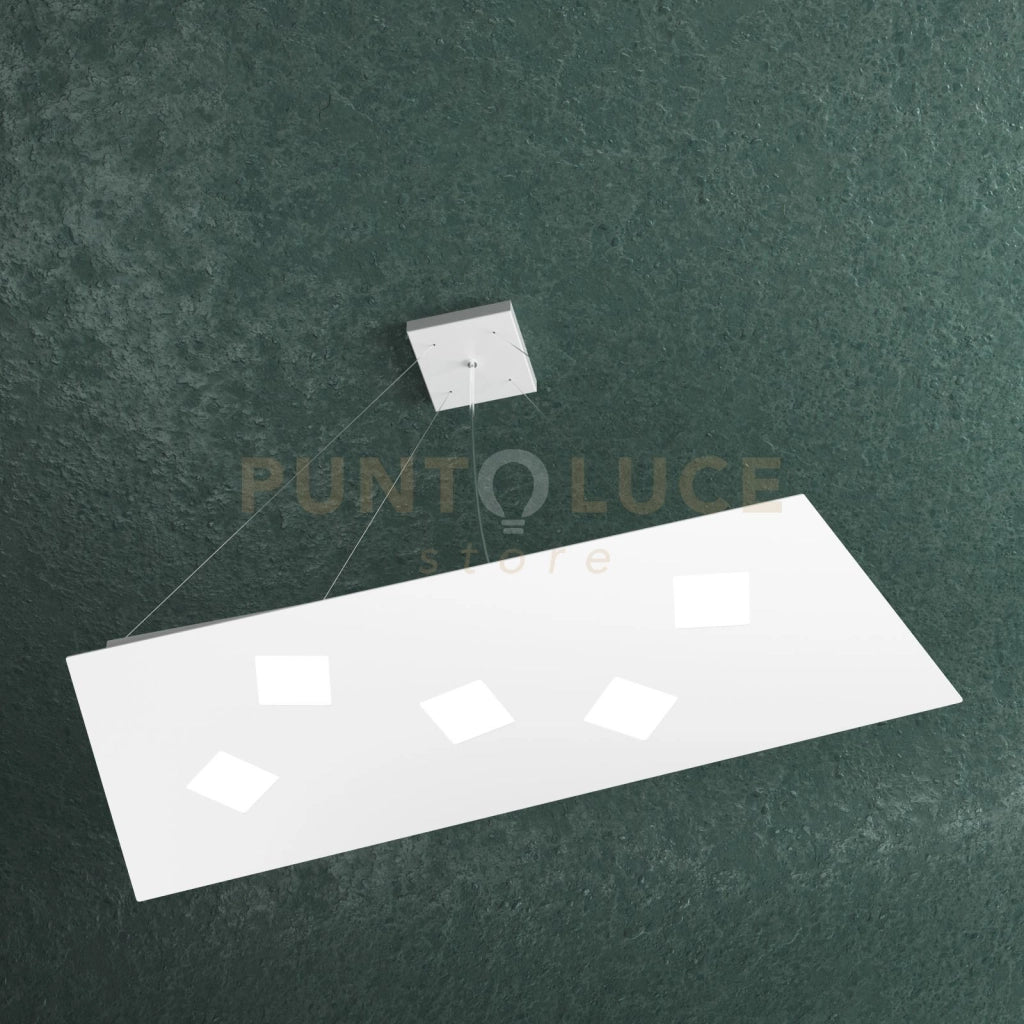 NOTE SOSPENSIONE 5+2 LUCI BIEMISSIONE BIANCO 1140-S5+2-BI