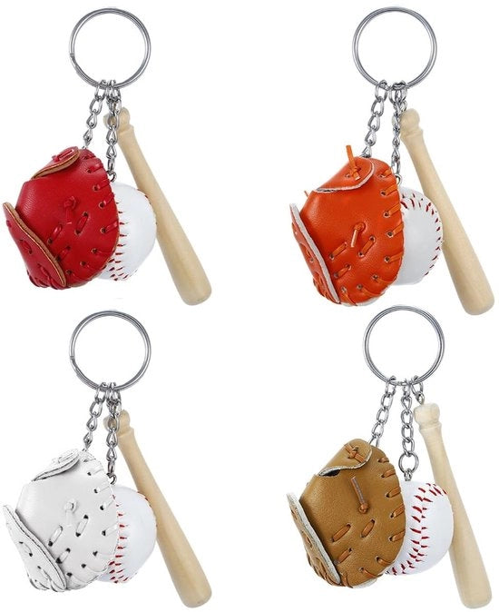 Set di 4 Manici da Chiave Mini per Borsa e Chiavi