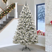 Albero di Natale artificiale con 300 LED Verde e Bianco 270 cm 3395776