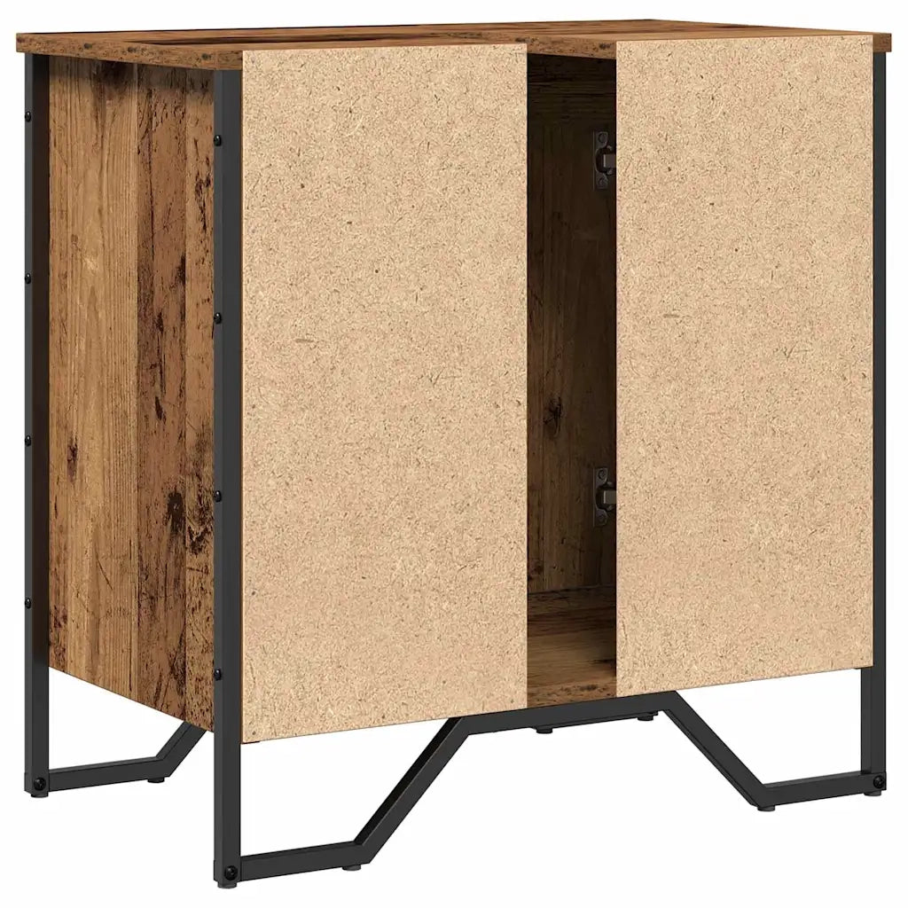 Armadio per Lavabo da Bagno Legno vecchio 60 x 35 x 60 cm 869177