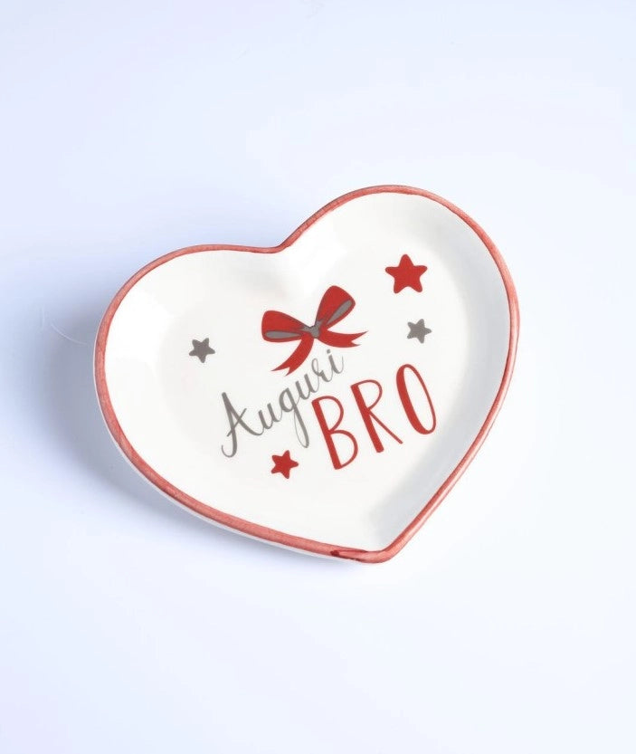 CUORICINO C/SCRITTA – AUGURI BRO