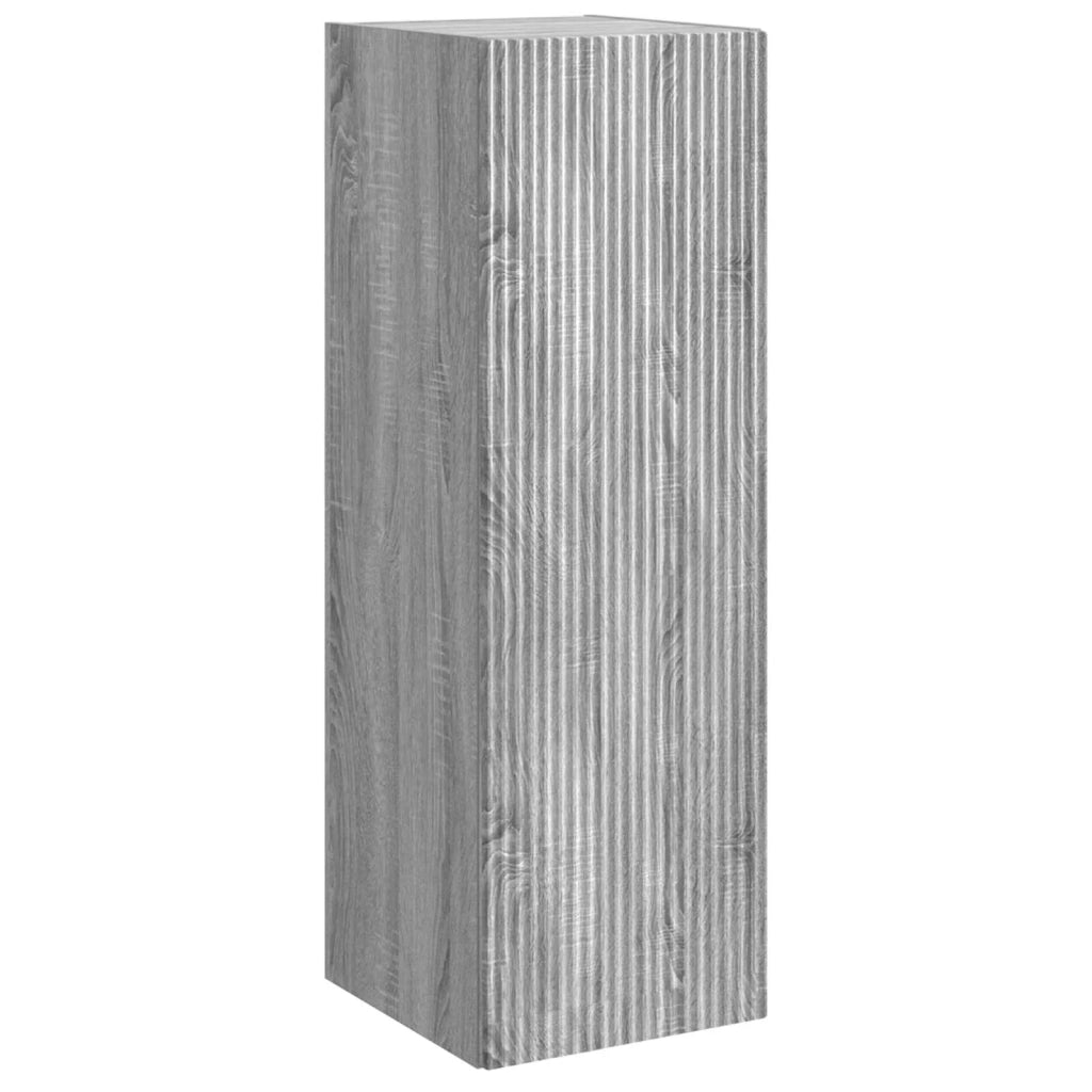 Set di mobili per il bagno 5 pz Sonoma grigio 3407244