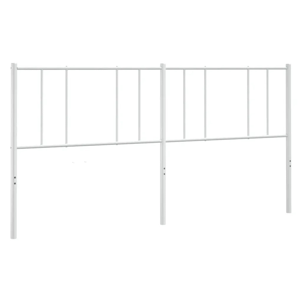 Testiera di Ricambio in Metallo Bianco 193 cm 352566