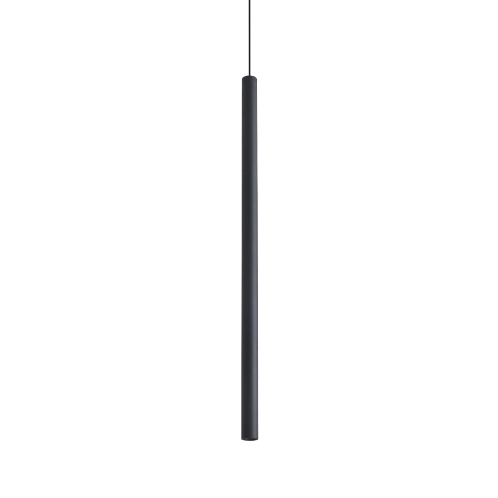 Lampada A Sospensione Look 1 Luce Led Integrato Nero
