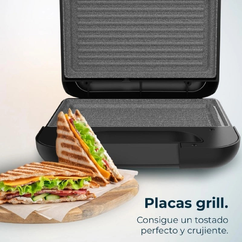 CECOTEC 02958 - Tostapane per sandwich rock'ntoast grill +