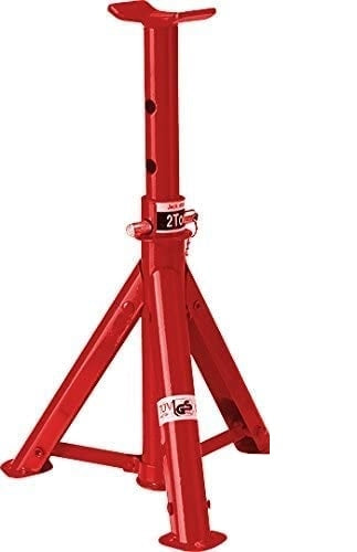 CRIC A CAVALLETTO PONY CON PORTATA MASSIMA 2 TONNELLATE ROSSO