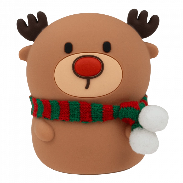 Lampada notte bimbi LED renna cordless marrone Mary's