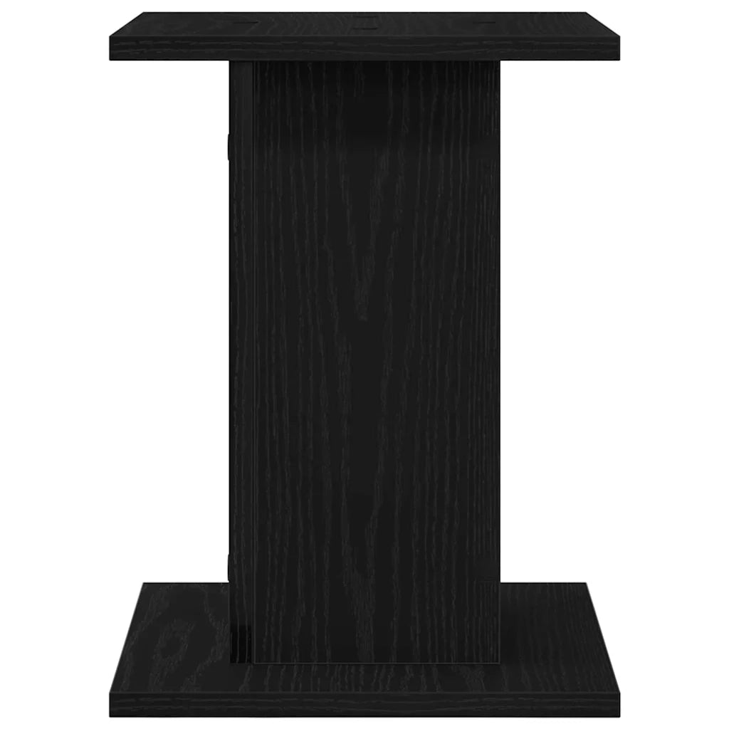 Supporto per piante 2 pz Rovere Nero 30 x 30 x 40 cm 3345113
