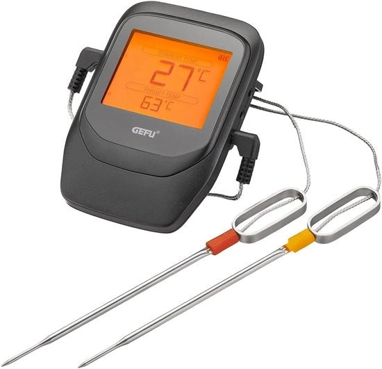 Termometro Grill con 2 Sonde - Termometro per BBQ e Cucina per Carni