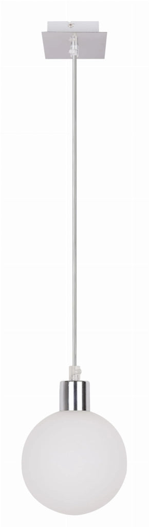 Lampada a sospensione Candellux Oden cromata G9 Ø12