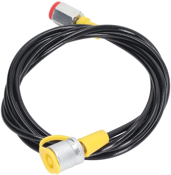 Slang diagnostica per test di pressione idraulica - Manometro - Pressione massima 63 MPa - Pressione di rottura 160 MPa - Intervallo di temperatura - Rivestimento in fibra di nylon/aramide - Sonda di test di pressione