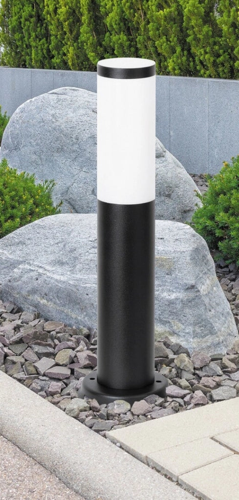 Lampada da giardino a paletto Black Torch E27 nera Rabalux