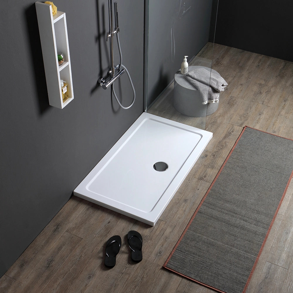 Piatto doccia 70x90 acrilico bianco