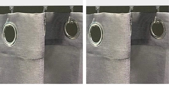 Occhiali per gomiti, trasparenti, 5 cm (confezione da 2)