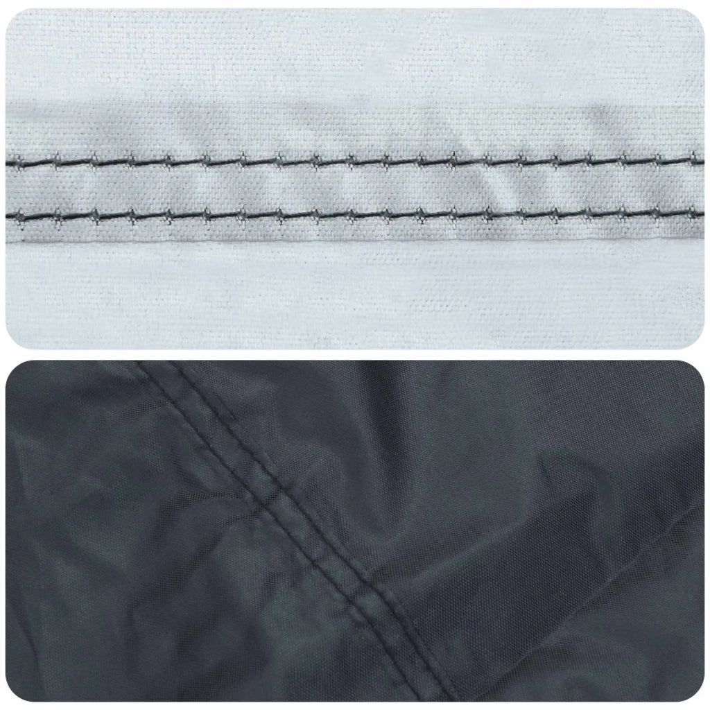 Copertura Tavolo Tinta unita Nero 182 x 92 x 15 cm Tessuto 4106110