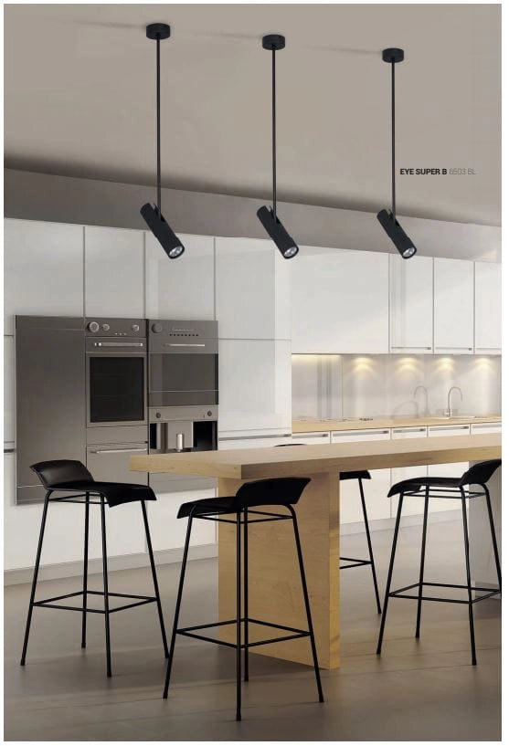 Faretto soffitto Nowodvorski Eye Super nero metallo GU10