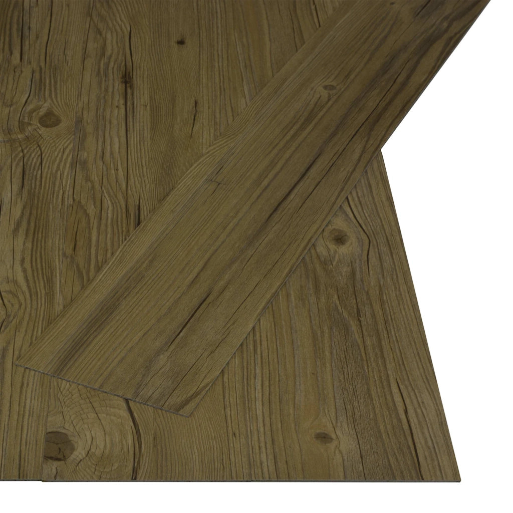 Listello per Pavimentazione Autoadesivo 32 pcs Marrone 4,46 m² 42046267