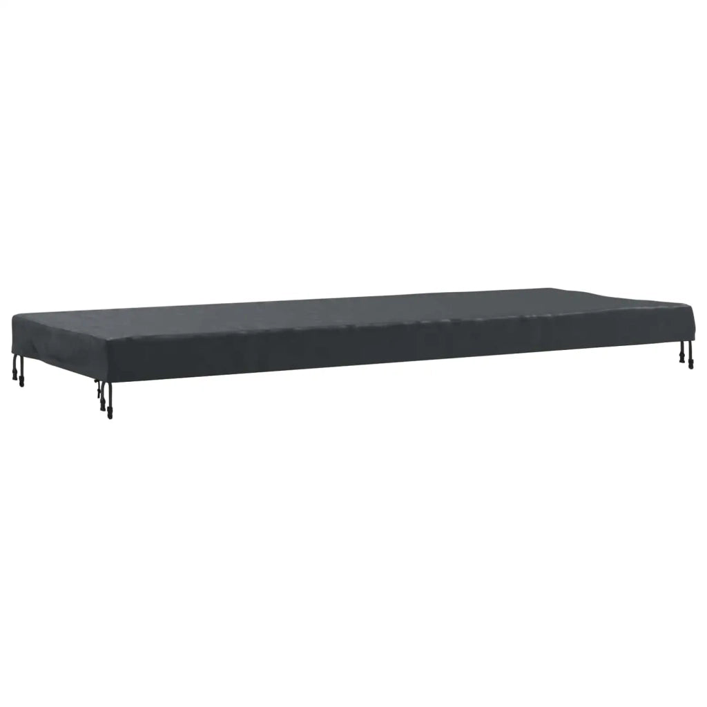 Copertura Tavolo Tinta unita Nero 262 x 102 x 15 cm Tessuto