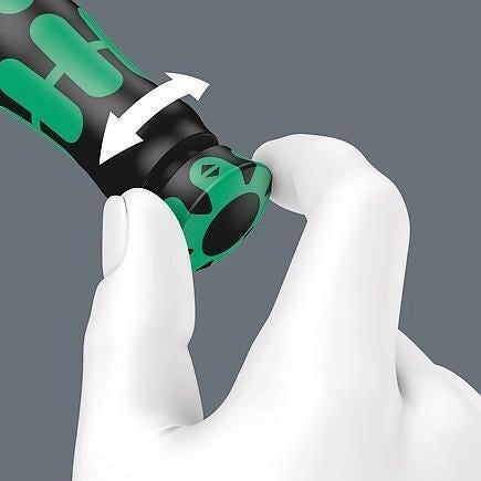 Wera 5075622001 Click-Torque C 3 Chiave dinamometrica 1-2'' (12,5 mm) 40-200 Nm Precisione 3% Graduazione 1 Nm Cricchetto Reversibile 45 Denti colore Nero