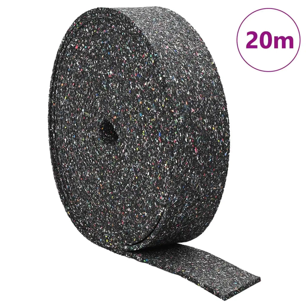 Rotolo di Granulato in Gomma Nero 2000 x 5 x 1 cm Gomma 42027260