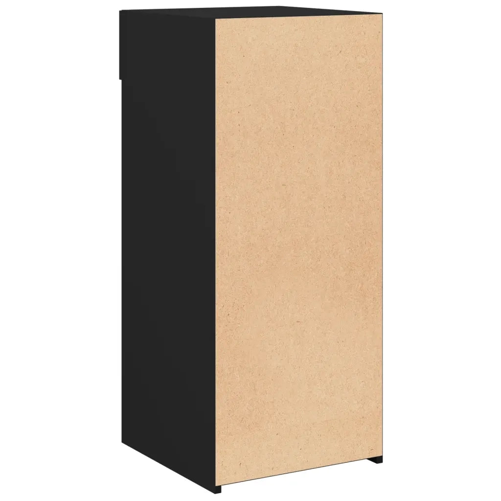 Credenza Nera 40x42,5x93 in Legno Multistrato 846314