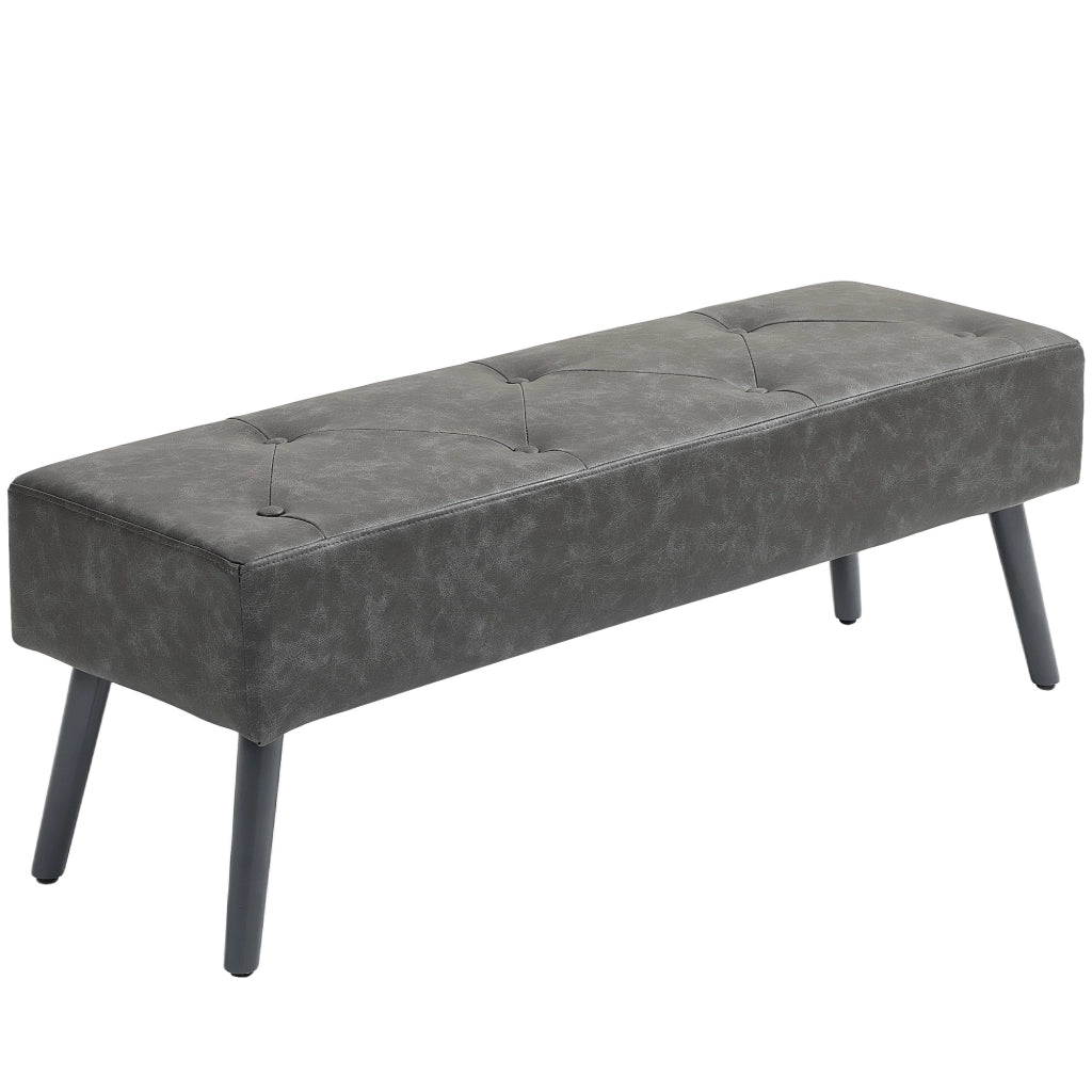 Pouf per letto ¨C Minimal ¨C 114x38x42 cm grigio