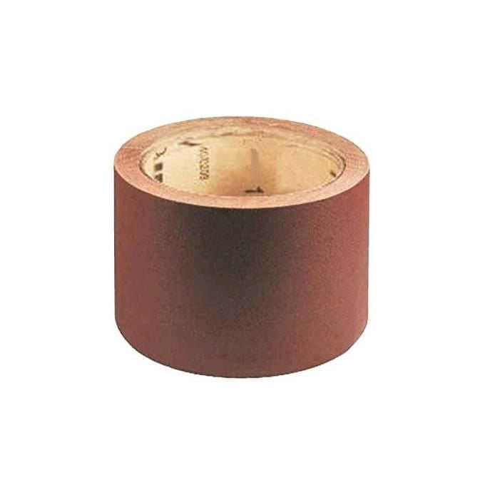 IMPERIAL IM-213100 Tela Abrasiva al Corindone Supporto in Tela Grana 100 Rotolo 120 mm x 25 m colore Arancione