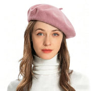 Cappello classico di design francese - Unico modello - 90% lana - Soffice/Comodo - Respiro/Affusione calda - Cappuccio