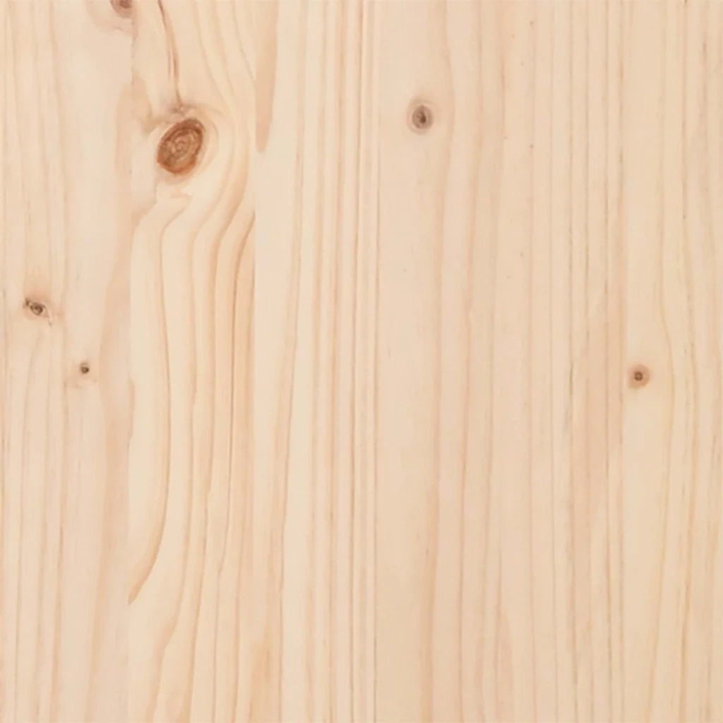 Testiera Altro-Testiera con Cuscini Marrone e nero 180 cm Legno di pino massello