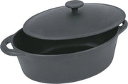 Piastra per grigliare, ovoidale, 4 litri (501509), nero