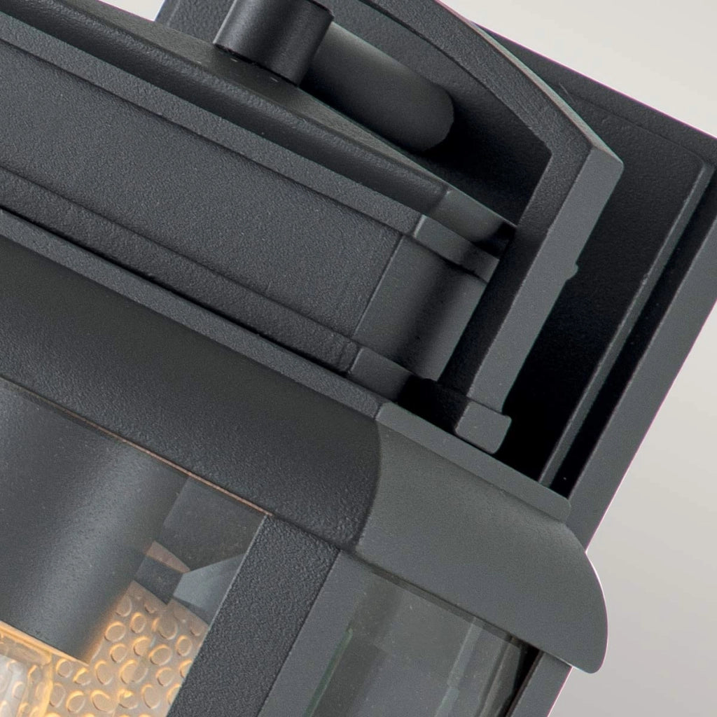 Applique da parete esterno Quoizel Byron grafite E27 60W