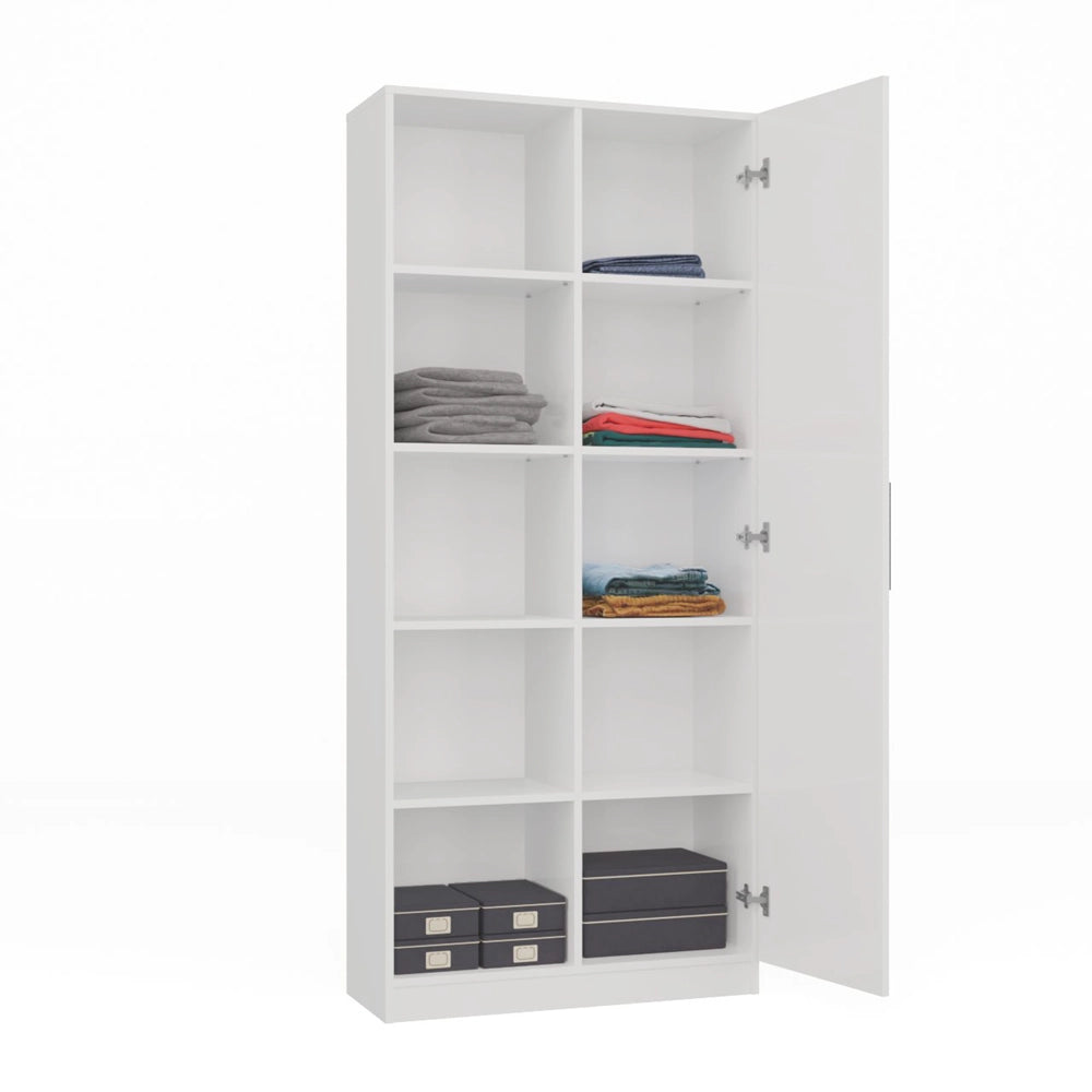 Scaffale MALWA RD/80 bianco libreria moderna