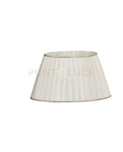 TC 3121 PARALUME DM.32CM AVORIO E ORO ATTACCO E14 OVALE