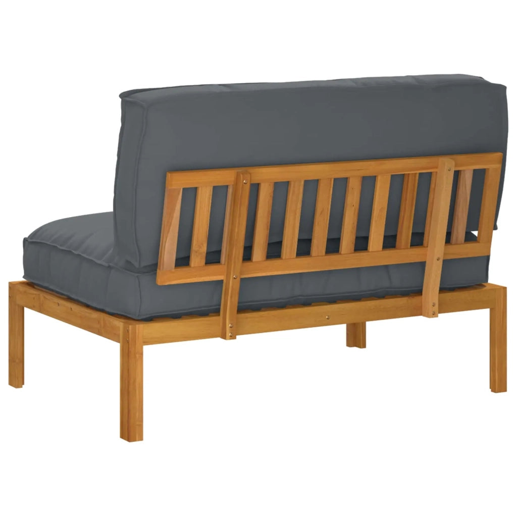 Set di divani con cuscino Antracite 120 x 92 x 69 cm 3418196