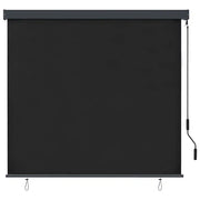 Tenda a rullo | Tenda avvolgibile Antracite 180 x 250 cm Tessuto e Alluminio